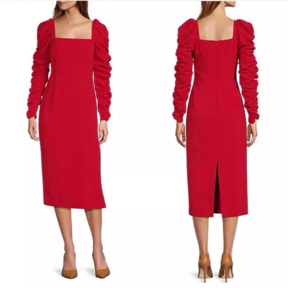 ANTONIO MELANI Red Women's Dress Size 2 - Picture 2 of 9